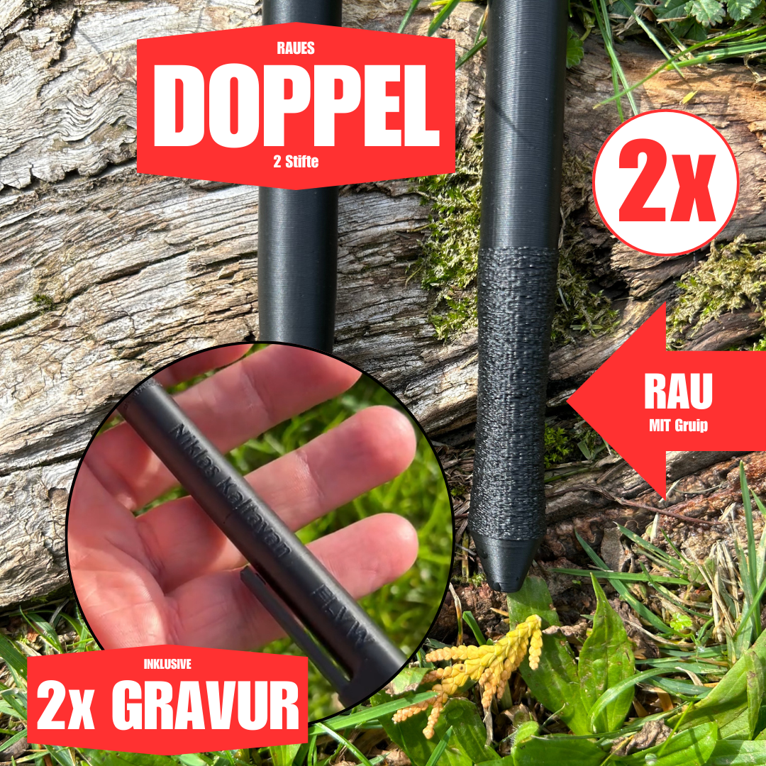 PRO11 Power Pen - Allwetter-Kugelschreiber (mit/ohne Gravur)