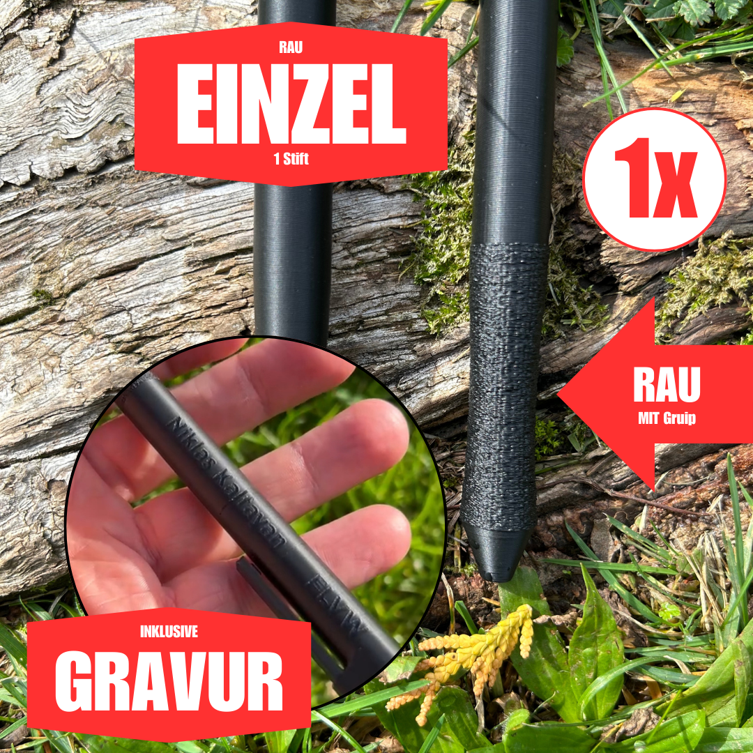 PRO11 Power Pen - Allwetter-Kugelschreiber (mit/ohne Gravur)