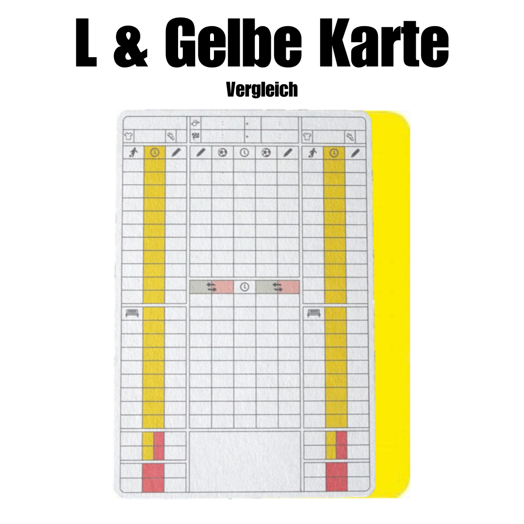 PRO11 Fußball Schiedsrichter SR Spielnotizkarte (L/XL)