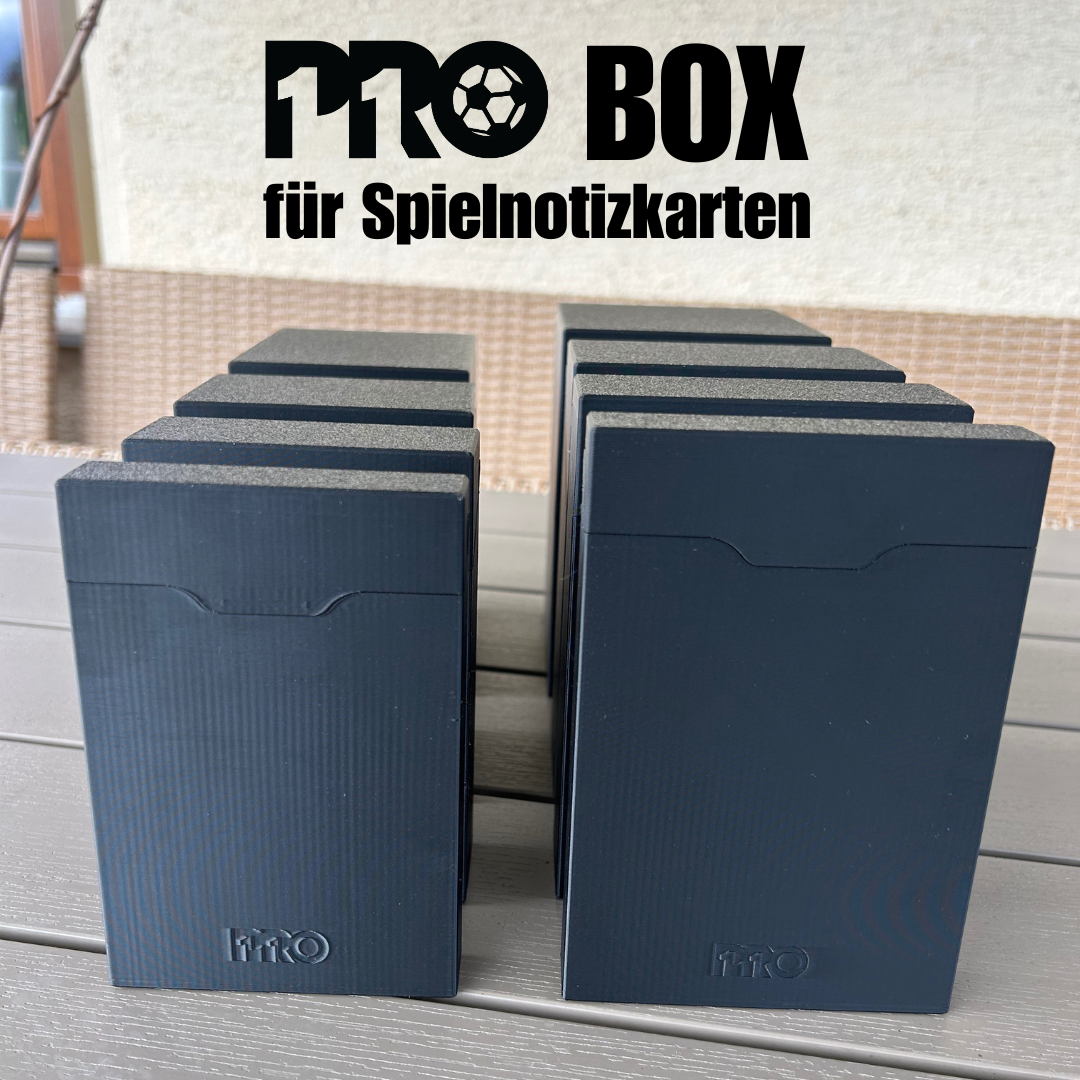 PRO11 Box - Aufbewahrung für Spielnotizkarten